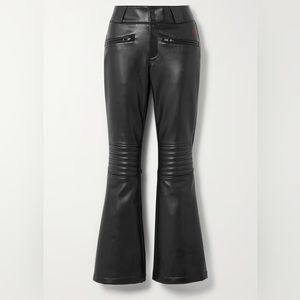 Brand New - Perfect Moment Aurora Faux Leather Flared Ski Pants - Med